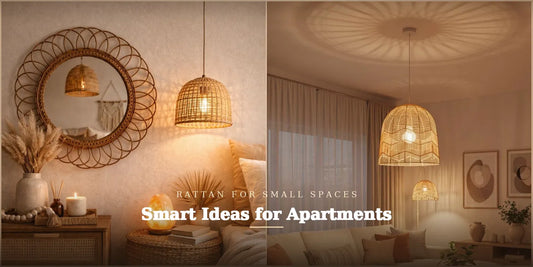 Rattan Lighting for Small Spaces: Smart Ideas for Apartments