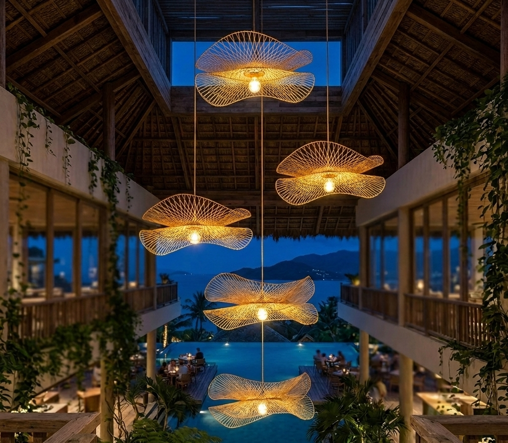 Bamboo Pendant Lights