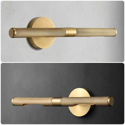 Quiet luxury inspired cozy home copper wall sconce for a refined living area