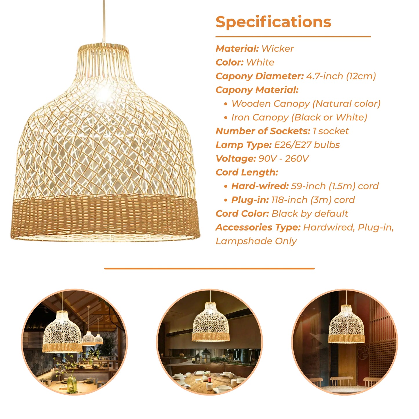 Artisan-crafted rattan open-weave ceiling fixture made from sustainable, light-toned organic fibers.