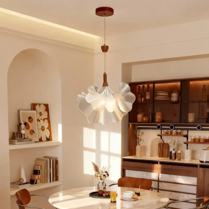 Ceiling pendant in Modern style, featuring Acrylic material, ideal for Kitchen decor, providing ambient, task, and mood lighting.