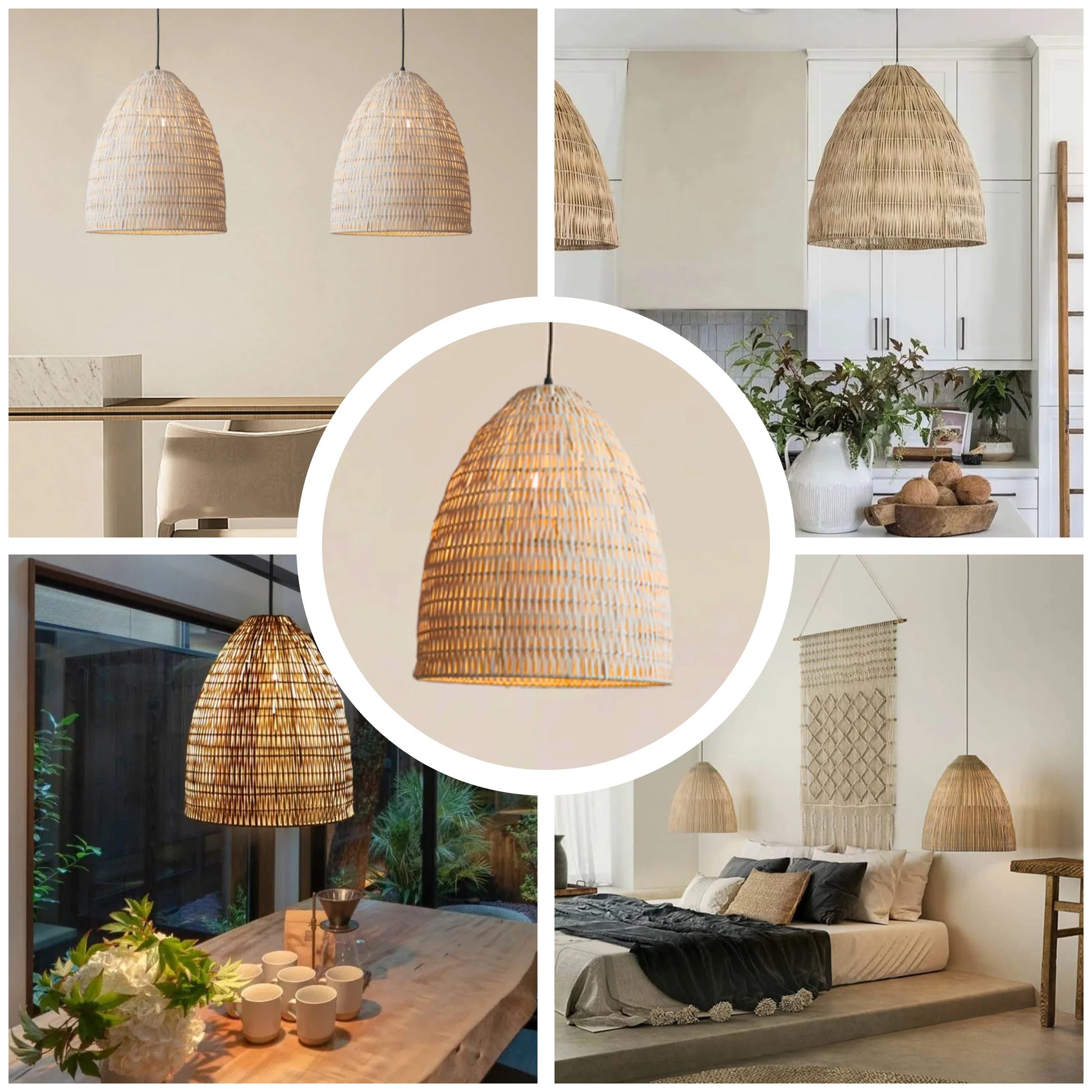 Contemporary artisan bell shape light fixture featuring a unique, modern design