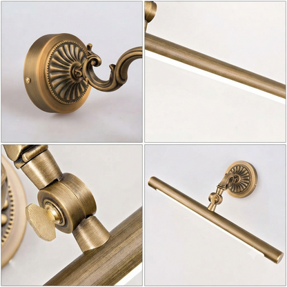 Quiet luxury inspired cozy home copper wall sconce for a refined living area