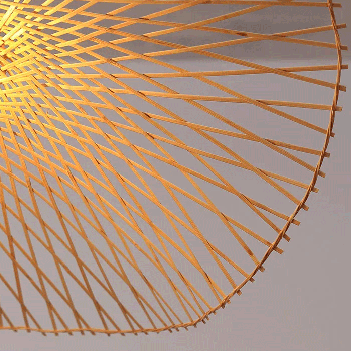Premium decorative bamboo bloom pendant lighting