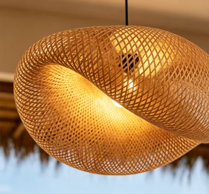 High-quality bamboo pendant light for interior design