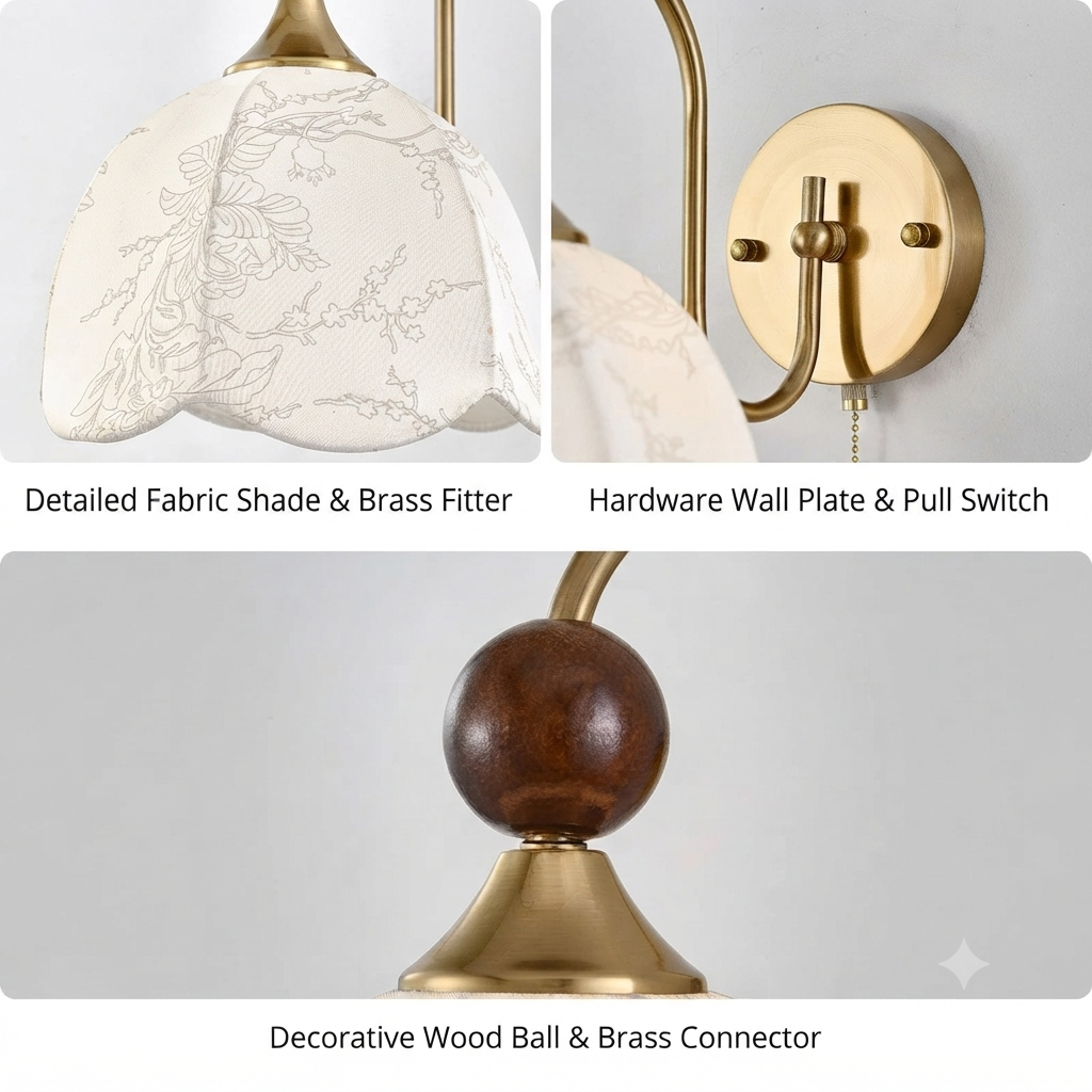 Refined iron light fixture for dining room wall decor