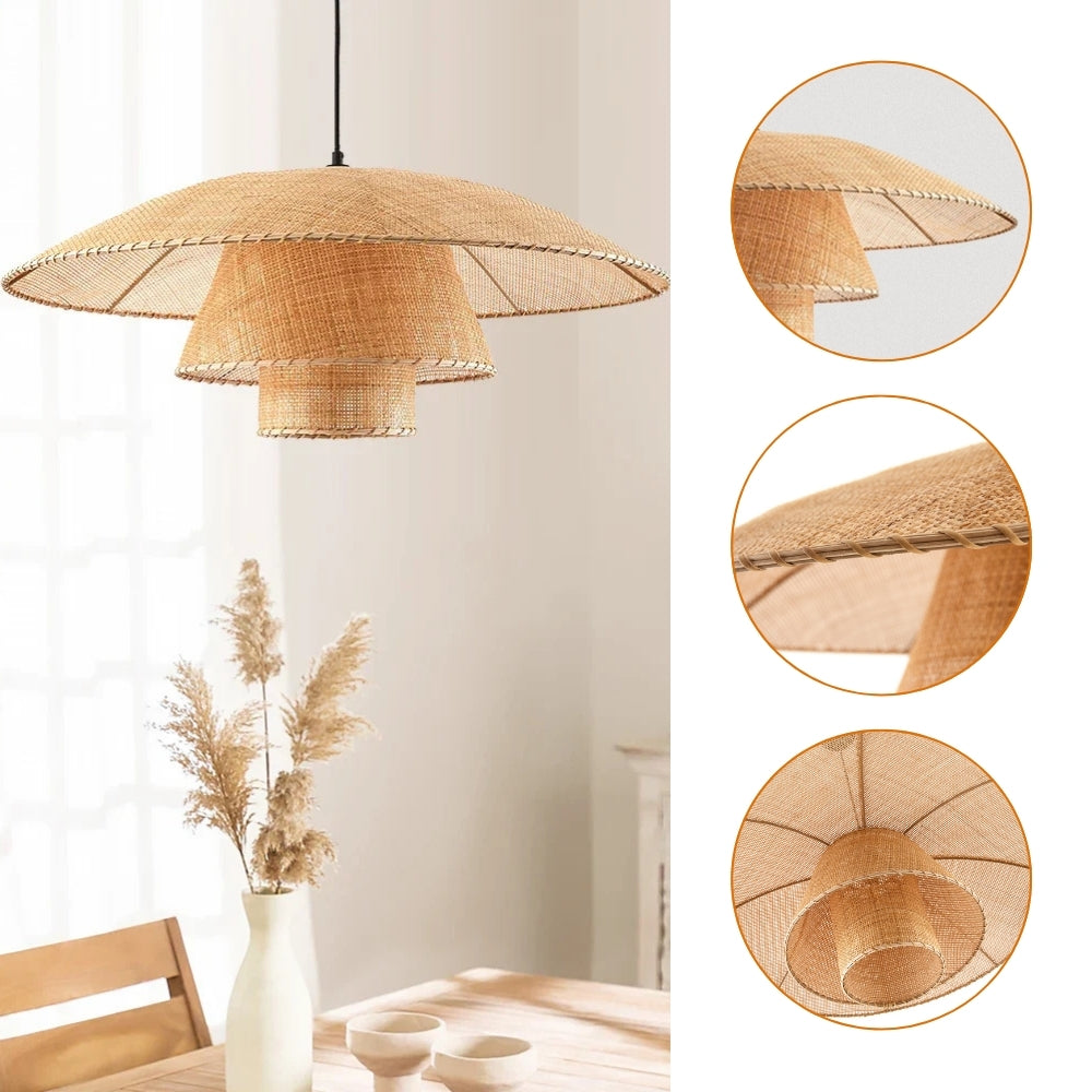 Sustainable earthy tan multi-layer shade highlighting raw organic textures, clean geometric lines, and eco-friendly premium materials.