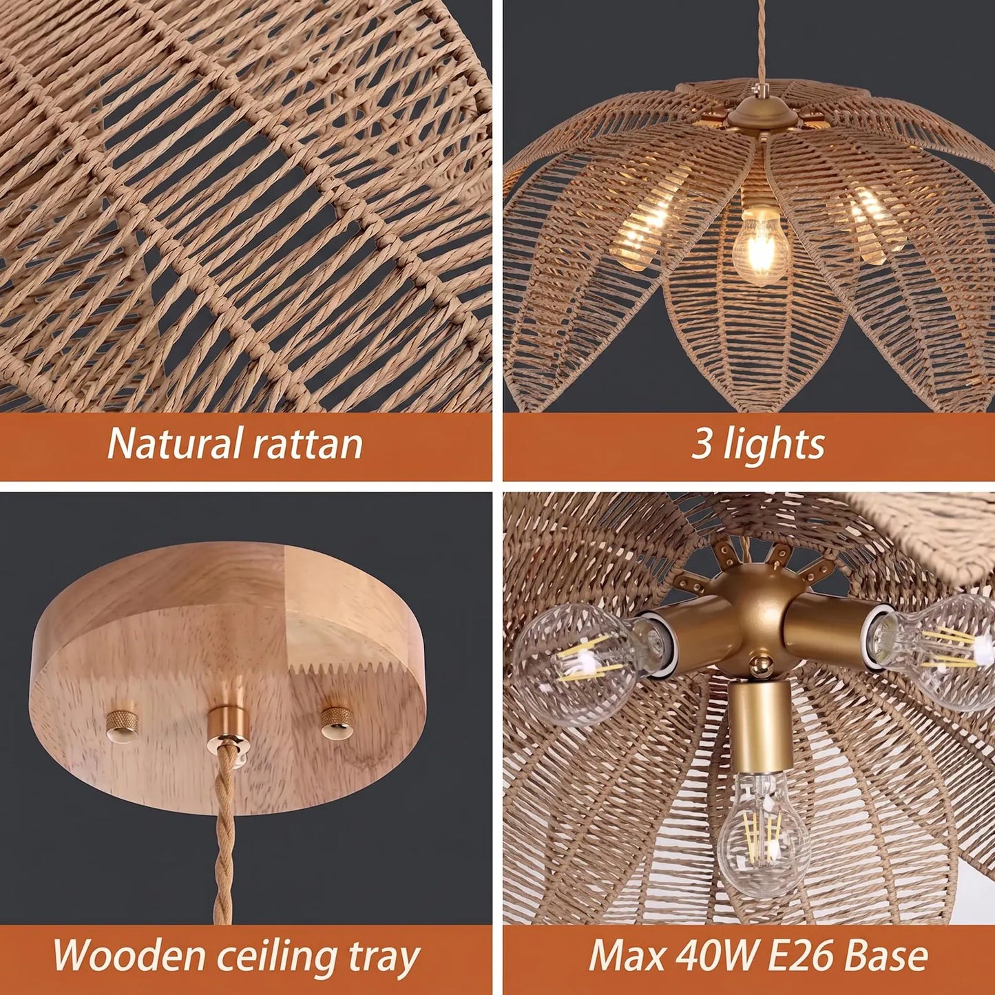 Hanging lamp in Modernism style, using Organic Fabric, creating beautiful sculptural lighting for your Interior.