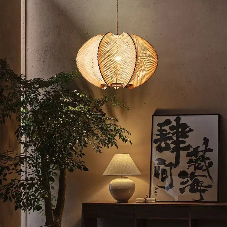 Scandinavian designer hanging lamp for resort
