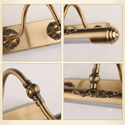 Functional metal lamp for cozy reading nook task and art lighting