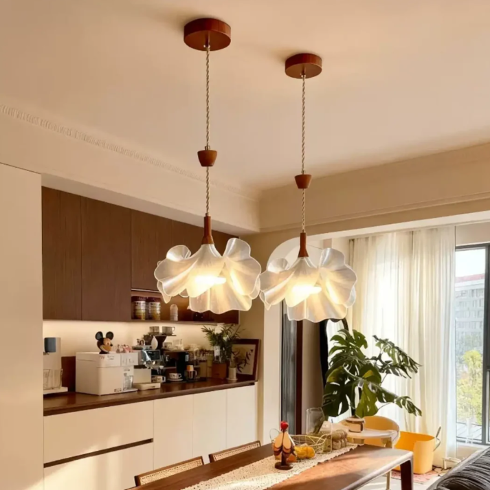 Pendant light in Organic modern style, featuring Acrylic material, ideal for Design Decor decor, providing ambient, task, and mood lighting.