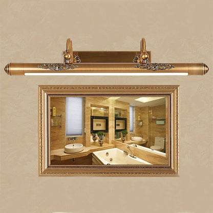 Quiet luxury style metal picture lamp for a sophisticated cozy home bathroom