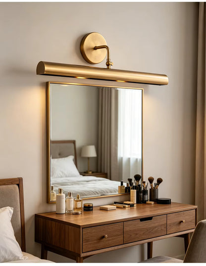Minimalist Copper Picture Light – Sleek Slim-Profile Art Display Sconce