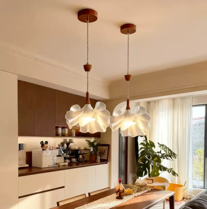 Sculptural lighting in Quiet Luxury style, featuring Acrylic material, ideal for Cozy Home decor, providing ambient, task, and mood lighting.