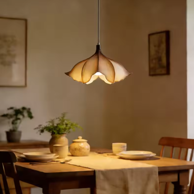 Sculptural lighting in Quiet Luxury style, featuring Wood Mix Resin material, ideal for Cozy Home decor, providing ambient, task, and mood lighting.