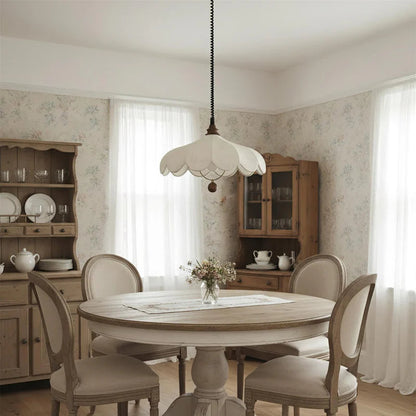 Sculptural lighting in Quiet luxury style, featuring Wood Mix Cloth material, ideal for Interior decor, providing ambient and task lighting.