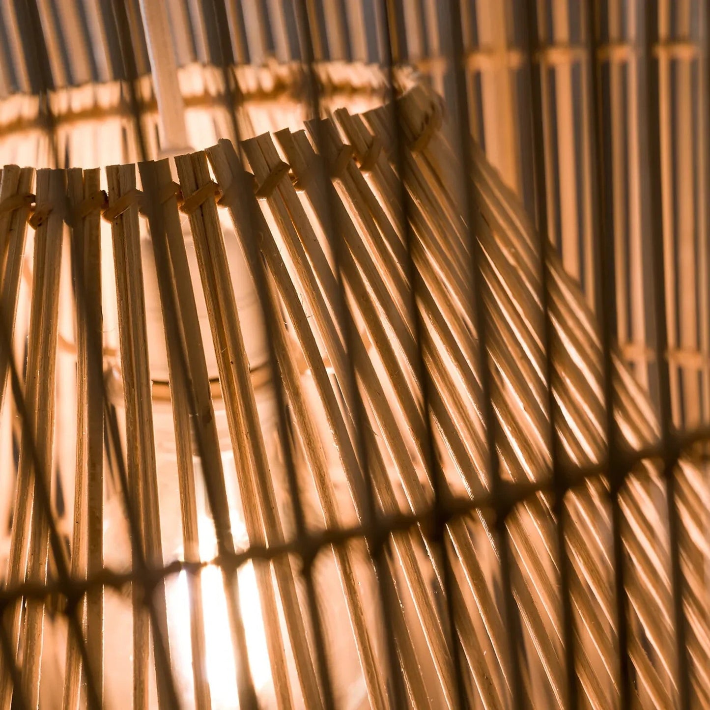 Statement rattan pendant light perfect for luxury resort villa and hotel decor