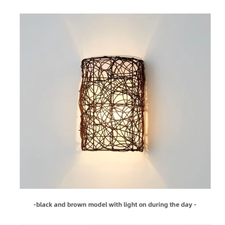 Artisanal natural rattan lighting piece representing handcrafted luxury and sustainable modern design aesthetics.