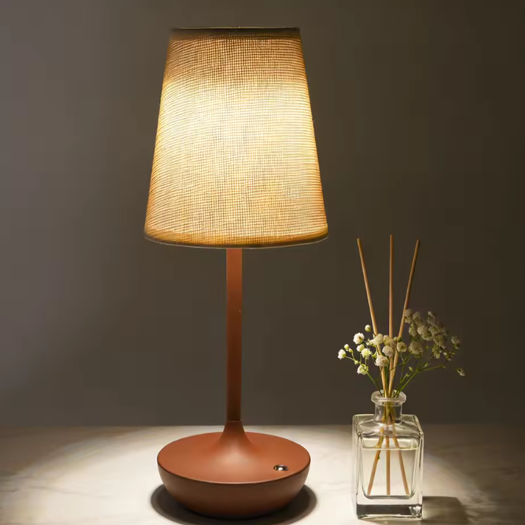 Bedroom Nightstand Lamp Wireless Desk Light for Peaceful and Cozy Sleeping Spaces