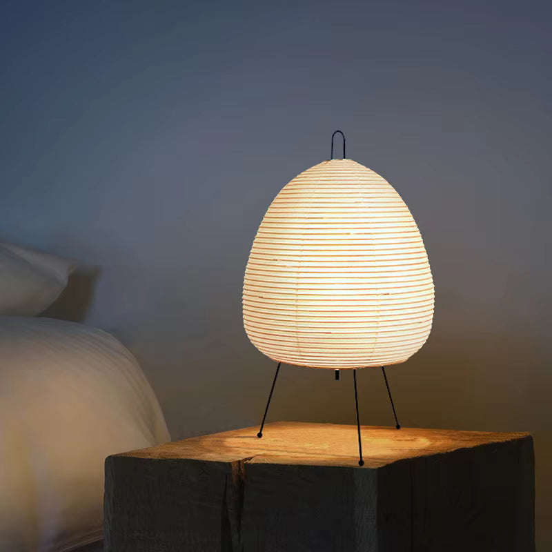 Home Office Washi Paper Desk Light adding Inspiring Minimalist Elegance to Workspaces
