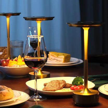 Luxury Fine Dining Table Wireless Atmosphere Lamp delivering Sophisticated and Intimate Tabletop Lighting