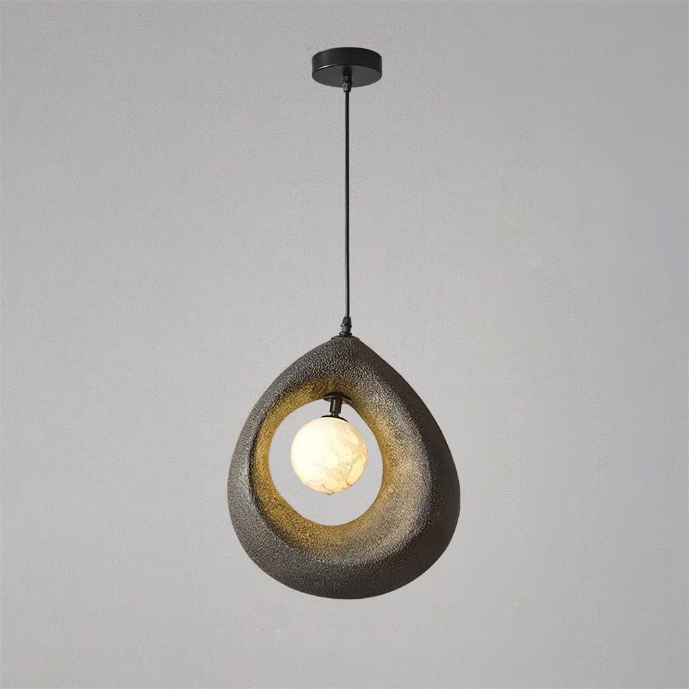 Luxury organic pendant light set for a modern home aesthetic