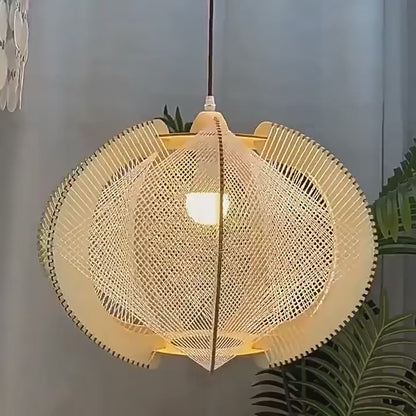 Quiet luxury hanging lamp for cozy kitchen task lighting