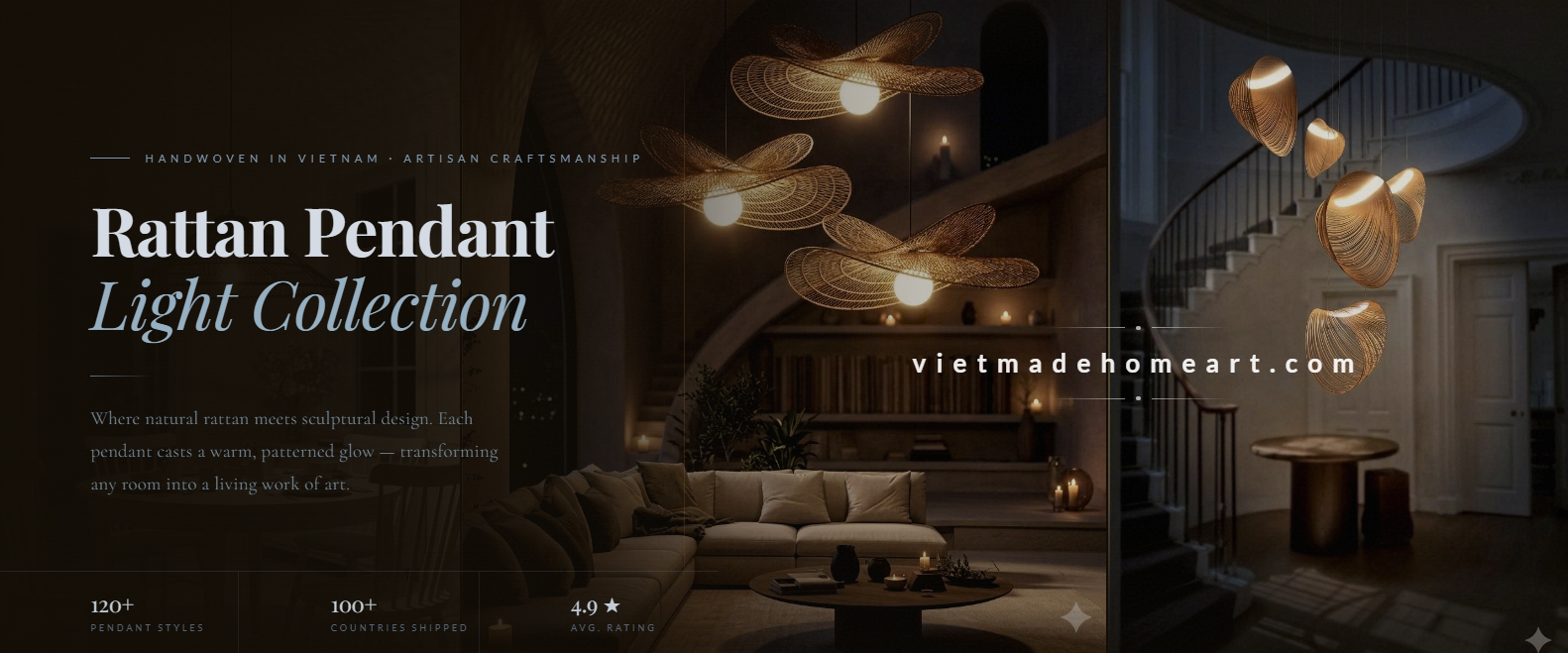 rattan_pendant_lights, rattan lighting, rattan chandelier, wicker pendant light